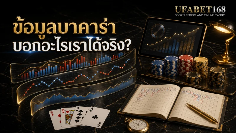 วิเคราะห์ข้อมูลบาคาร่า
