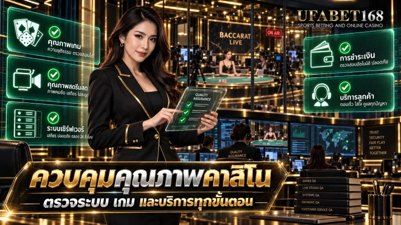ควบคุมคุณภาพคาสิโน