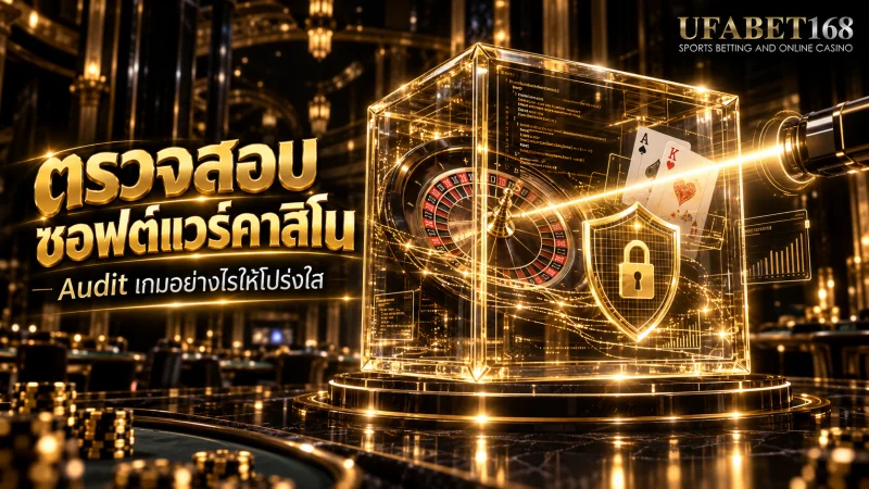 ตรวจสอบซอฟต์แวร์คาสิโน